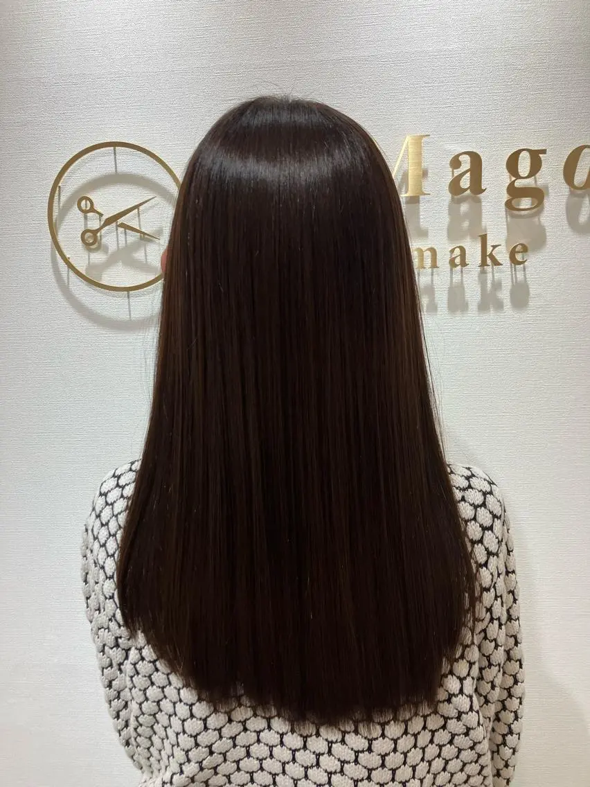 ロング 横浜関内髪質改善 re:Magoのヘアスタイル