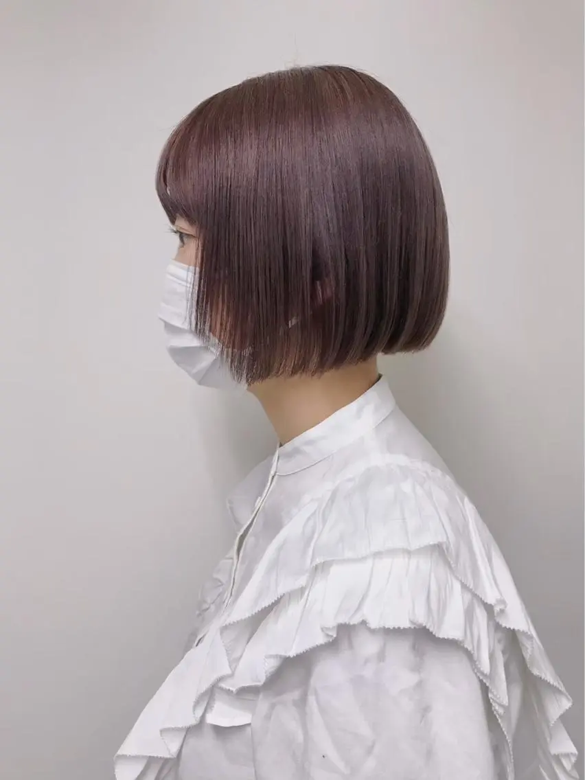 ショート カラー 🪼ボブ/ミニボブ レイヤーボブ🪼のヘアスタイル