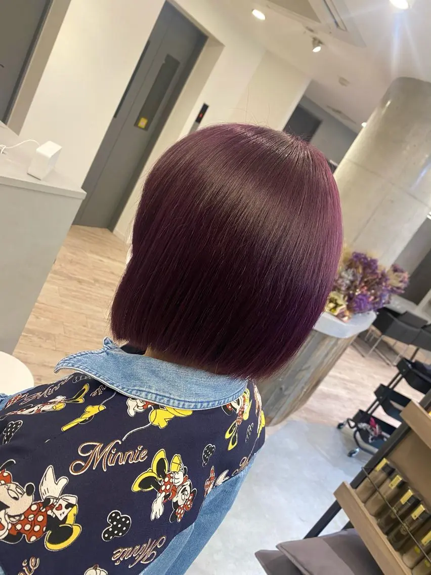 ショート カラー ハイトーン特化サロン 🍑momo🍑のヘアスタイル