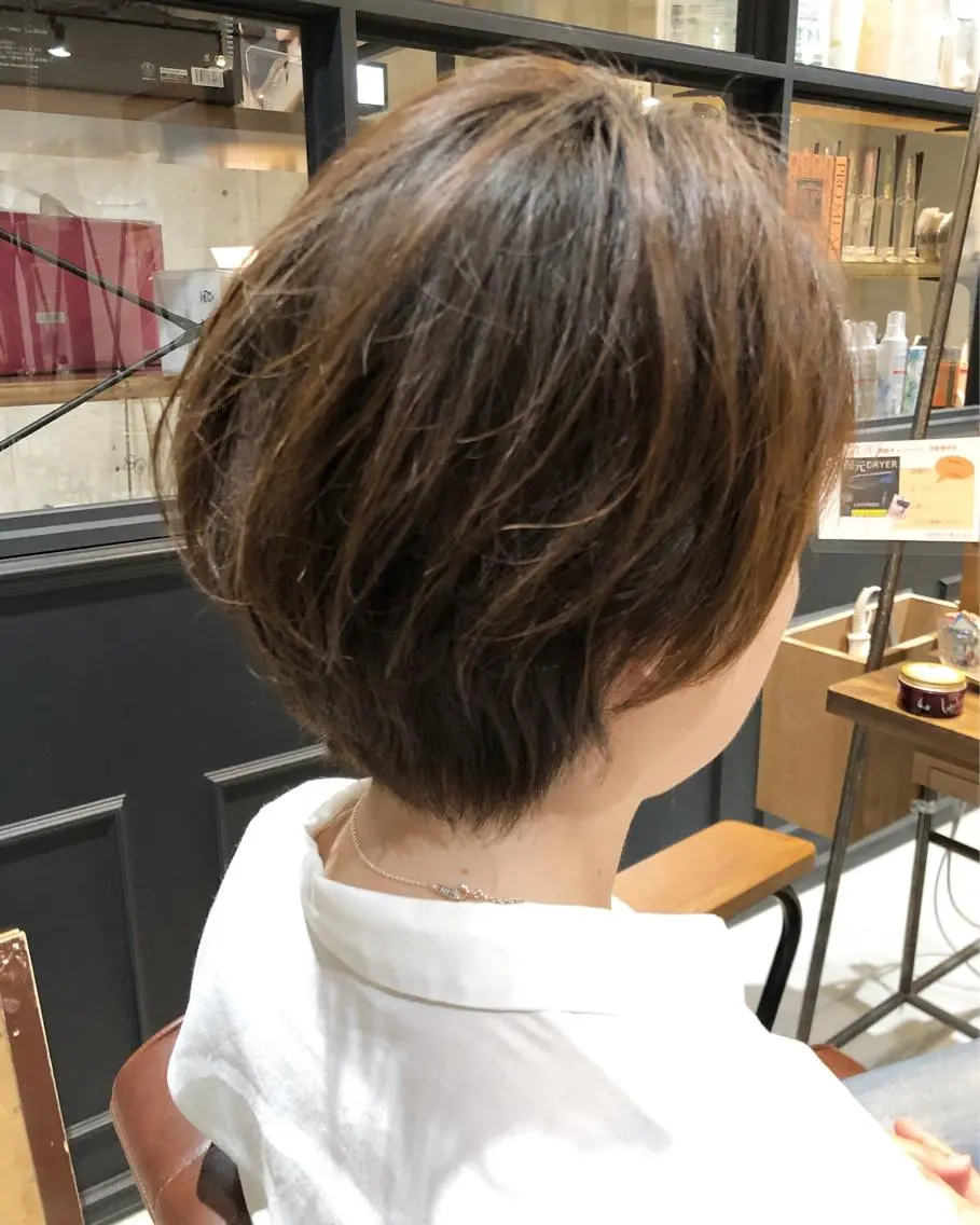 ショート カラー ショートヘア 【ショート特化】 森本　祐太のヘアスタイル