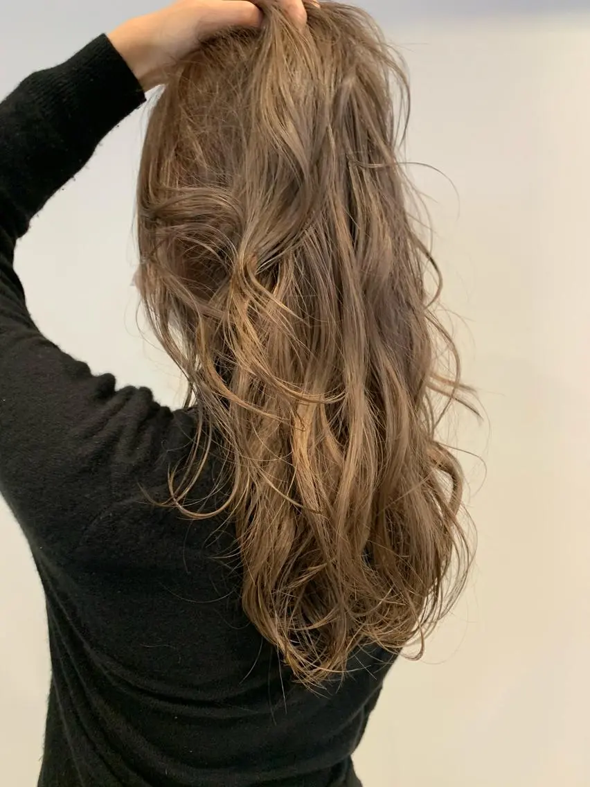 ロング カラー 安福 椎南のヘアスタイル