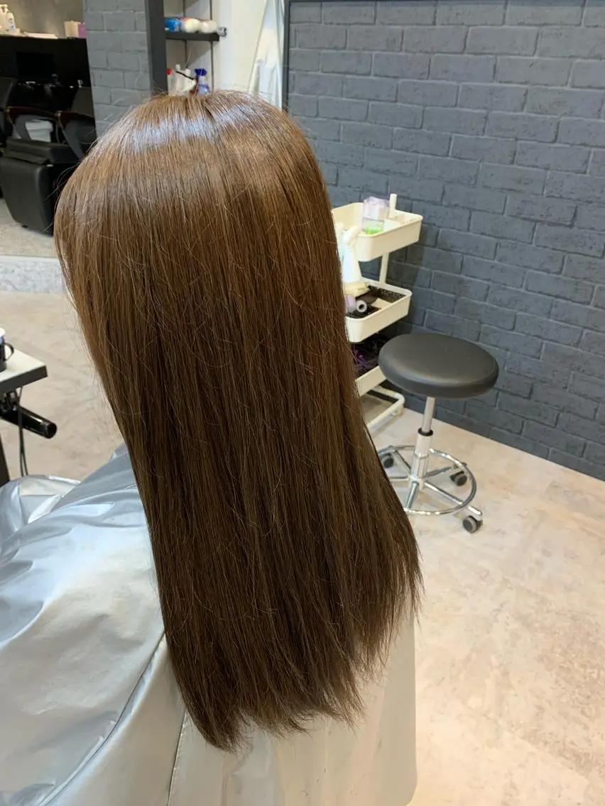 カラー アッシュ バイオレットカラー 杉山 拓矢のヘアスタイル
