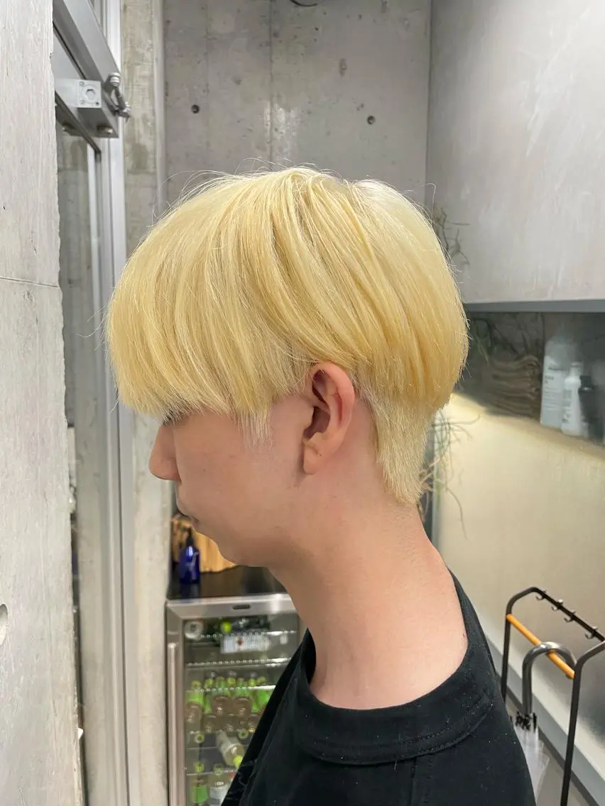 ショート カラー ヘアカラー トリートメント インナーカラー 推し ブリーチ 髪質改善のヘアスタイル