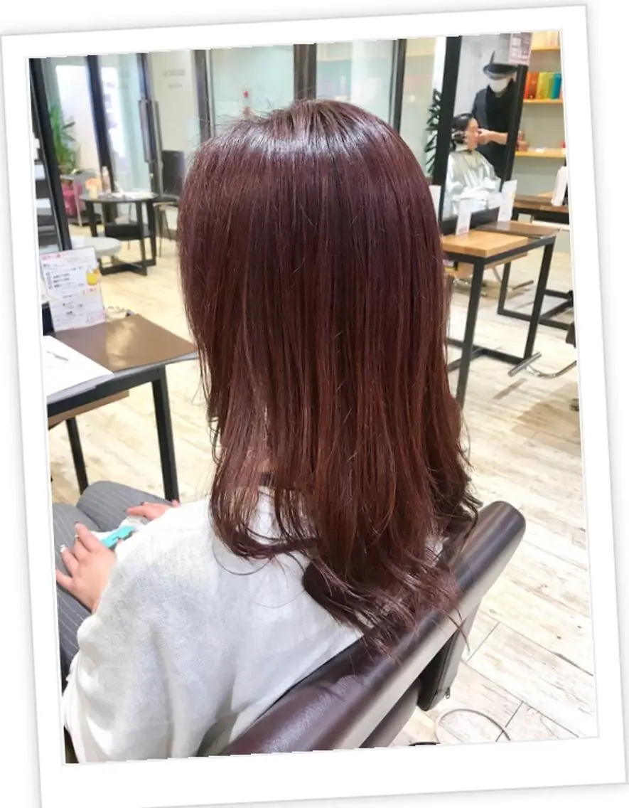 セミロング カラー パーマ ヘアアレンジ メンズ キッズ ネイル マツエク・マツパ カット ヘアカラー トリートメント EnBlesS西宮 マンツーマン神道有基のヘアスタイル