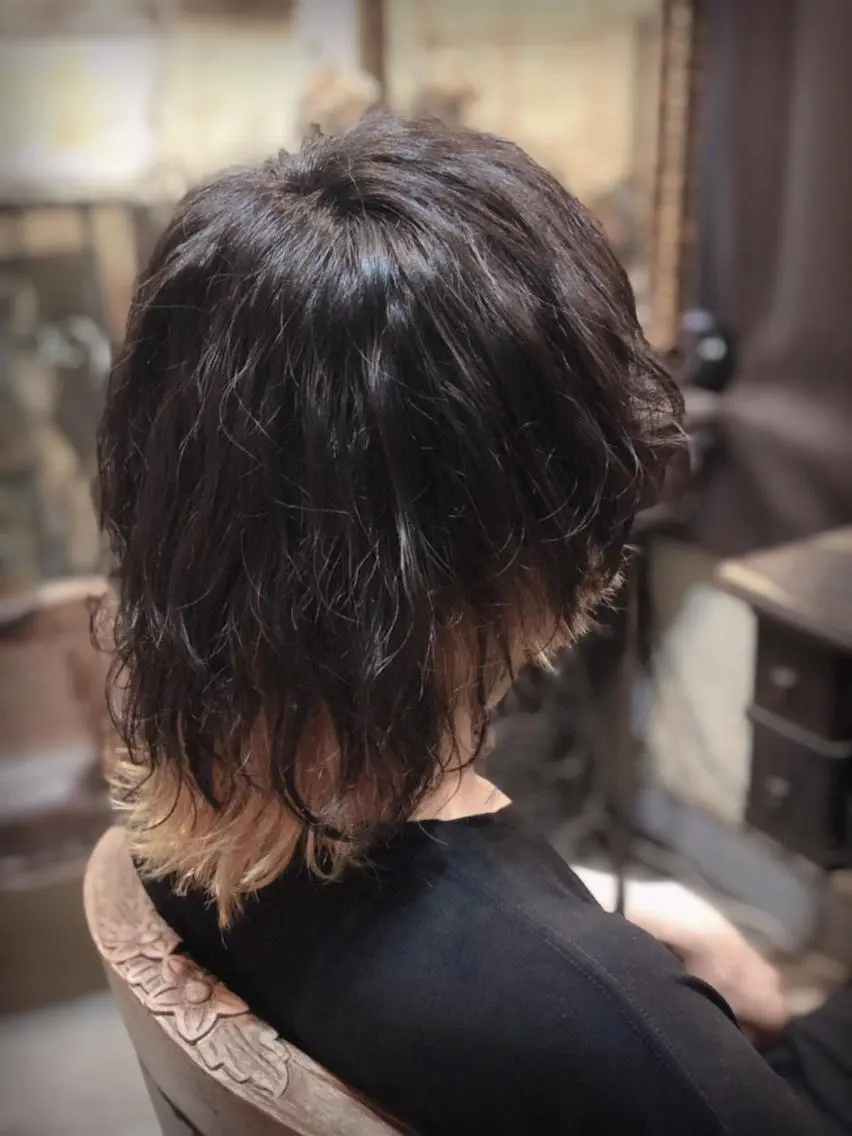ミディアム メンズ メンズ支持率No.1 店長 石川和馬のヘアスタイル