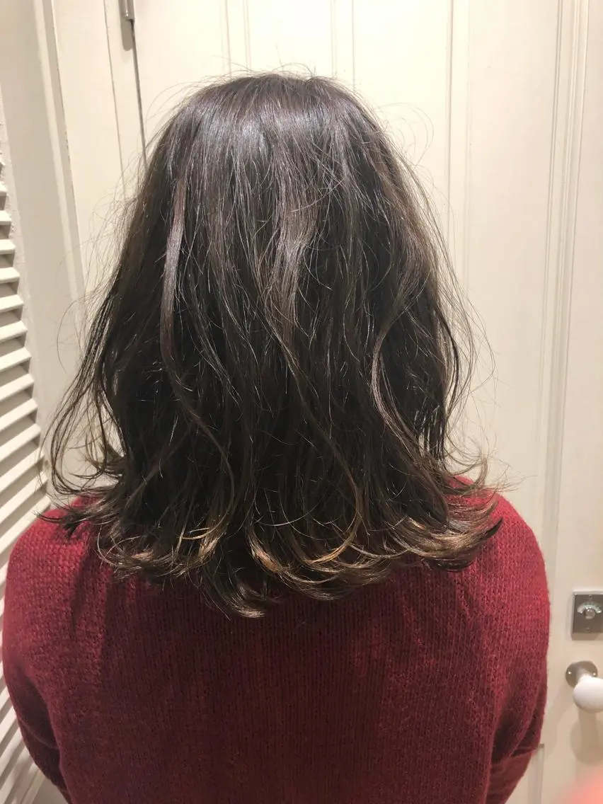 ミディアム カット ヘアカラー ⭐️店長 藤野 正博⭐️のヘアスタイル
