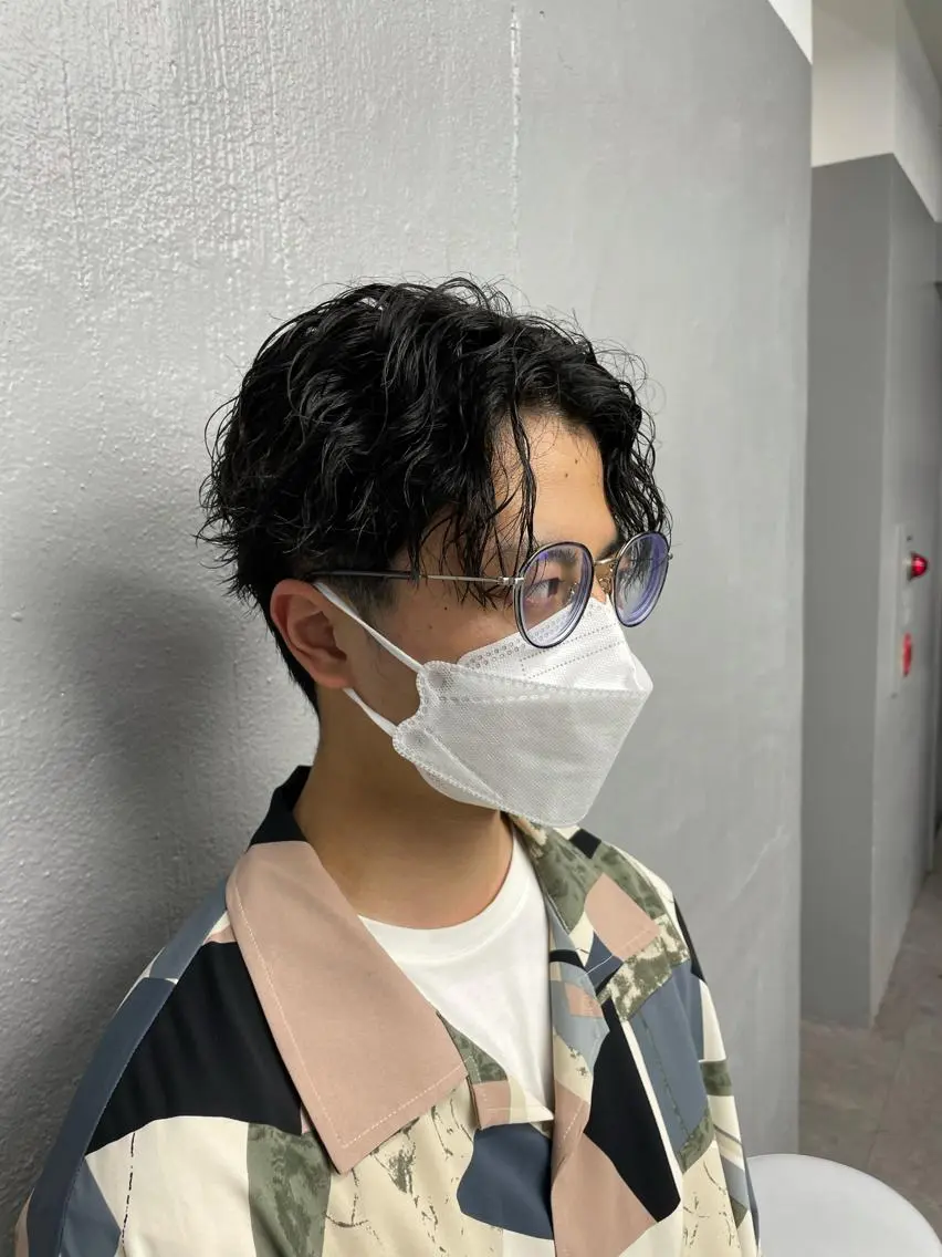 ショート カラー パーマ メンズ 🍃メンズヘア🍃 セヤシュウヘイのヘアスタイル