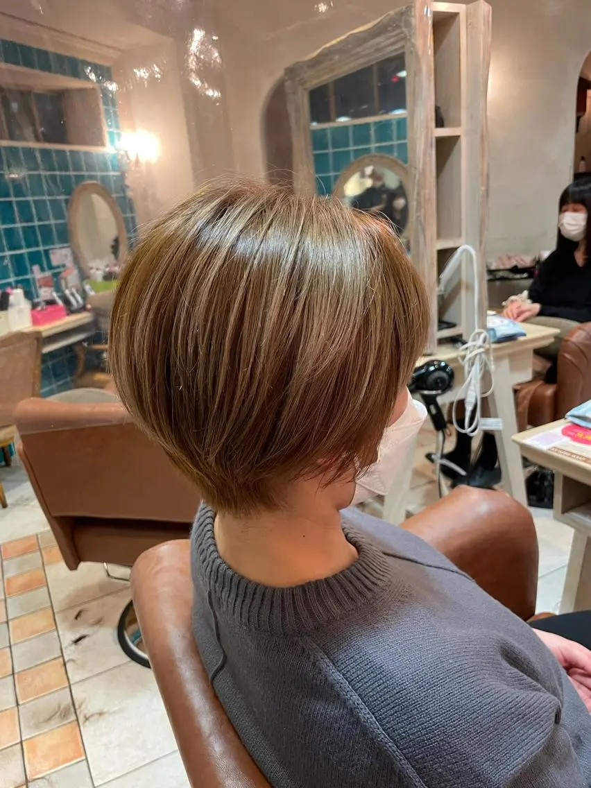 ショート ショートヘア ショートカットなら 前平友慈のヘアスタイル