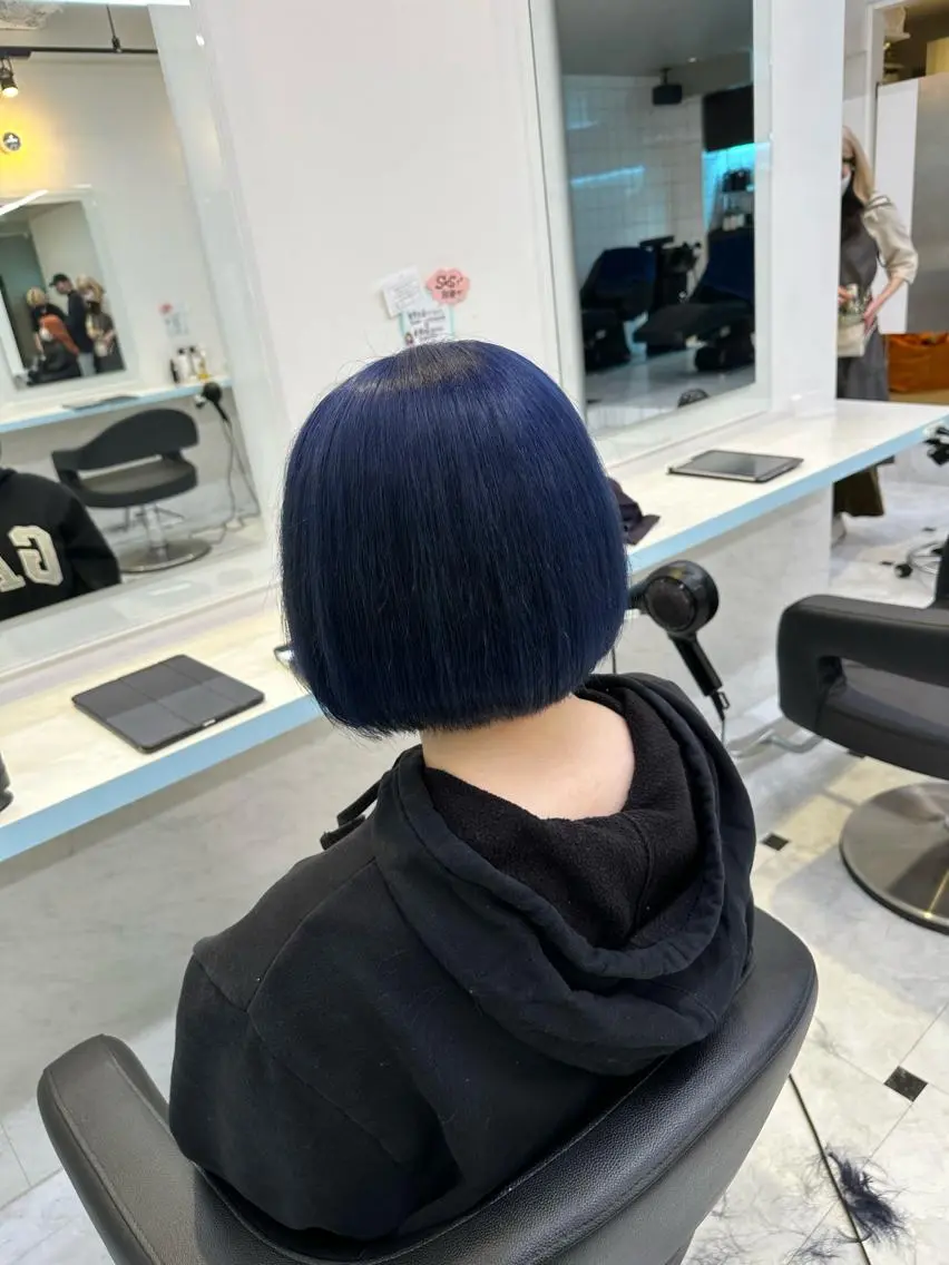 ショート カラー ヘアカラー トリートメント ヘアセット 🪄池袋ハイトーン 🪄ブリーチカラーのヘアスタイル