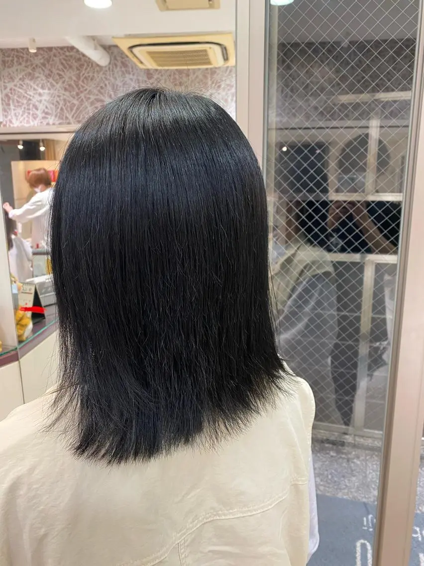 セミロング カラー カット ヘアカラー トリートメント Aujuaソムリエ ❤️‍🔥今吉 晃太のヘアスタイル