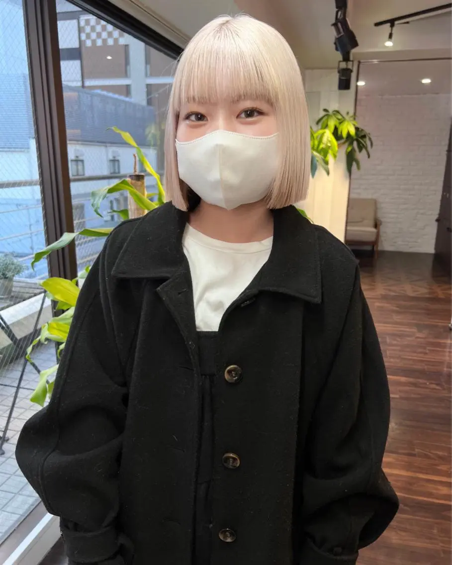 ショート カラー ブリーチ ケアブリーチ ダブルカラー ハイトーンカラー イルミナカラー 🧡色落ちまで2度 楽しめる🧡ヨシキのヘアスタイル