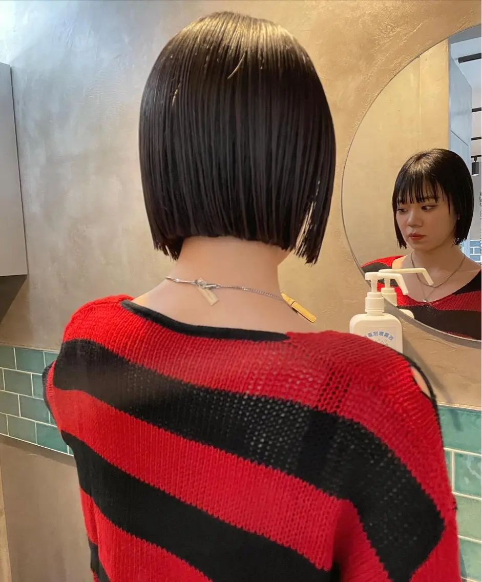 ショート カット トリートメント 👑ボブはお任せ ミヤノ👑のヘアスタイル