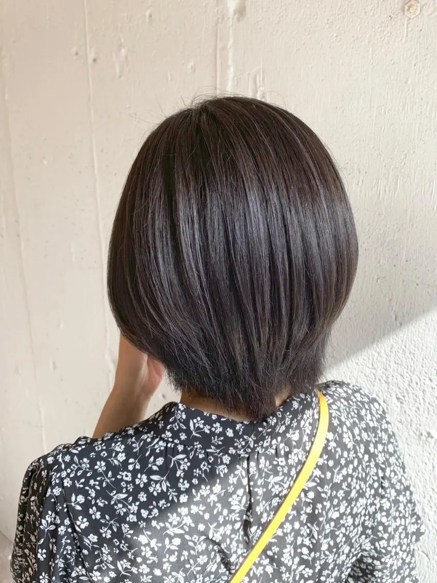 ショート カラー レイヤー/大人メンズ パーマ🌀 平島拓也のヘアスタイル