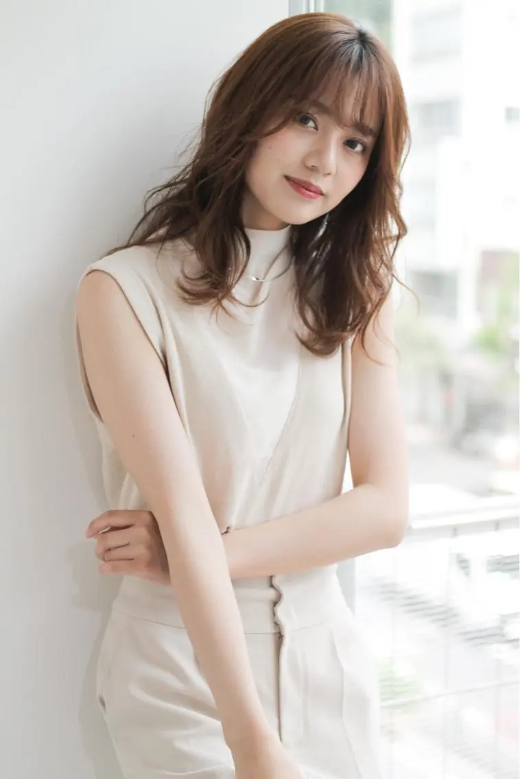 セミロング ヘアセット 高橋 亜紀のヘアスタイル