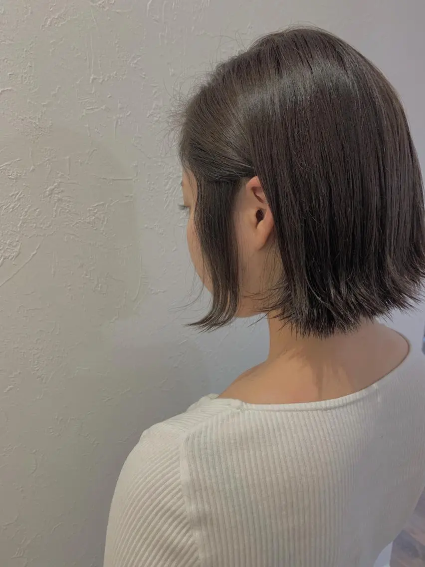 ショート カラー アッシュ ブリーチ ブリーチなしカラー m ā l o.🌷 サカモトマイコのヘアスタイル