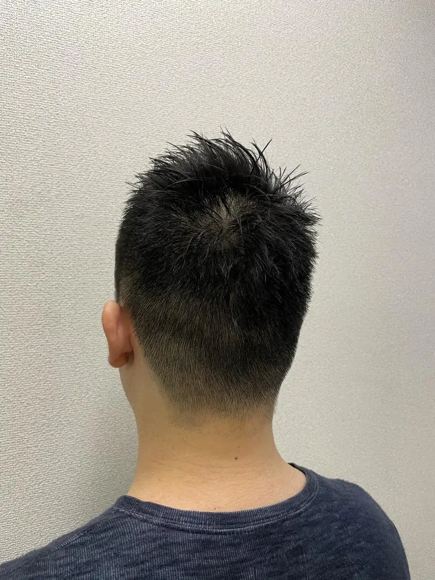 ショート メンズ 代表 武田晃英のヘアスタイル