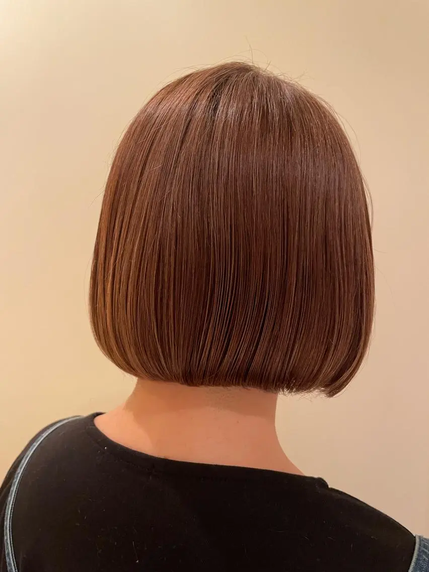 ミディアム ボブ ボブ ホノカのヘアスタイル