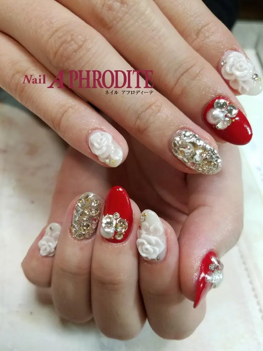 ネイル ブライダルネイル Nail Aphroditeのネイルデザイン