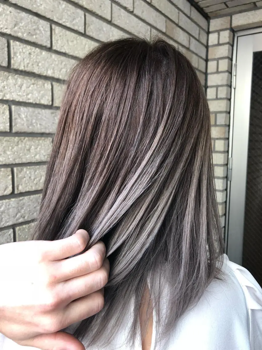 ミディアム 縮毛矯正の達人 ☆ 松本のヘアスタイル
