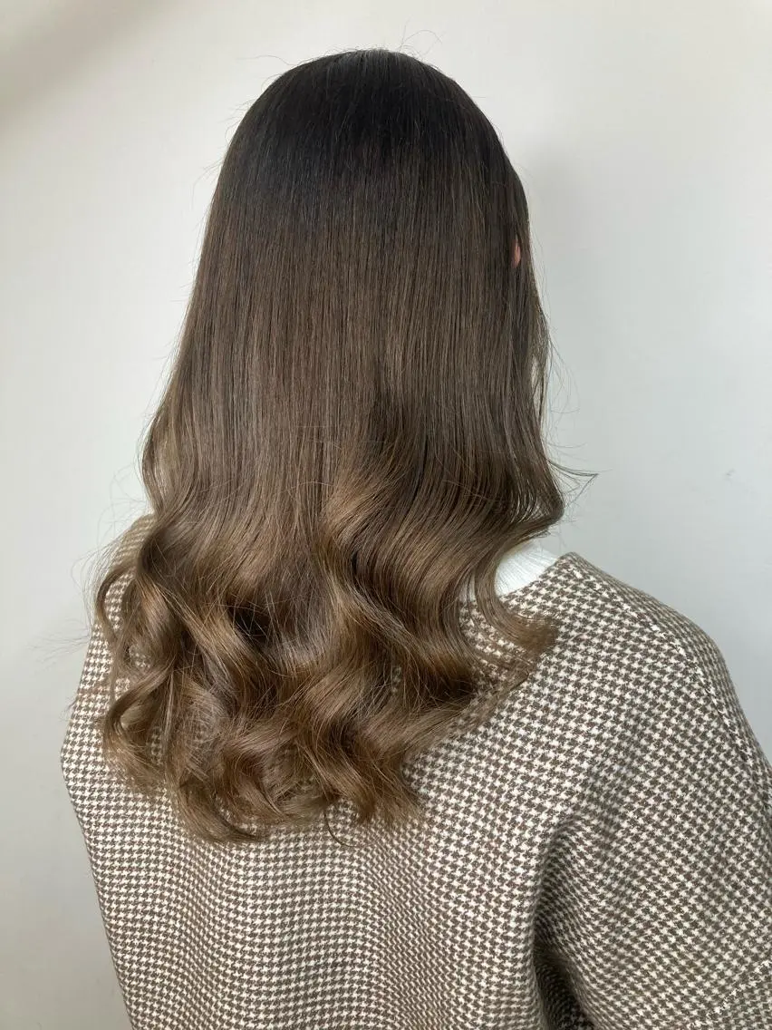 セミロング カラー カット ヘアカラー トリートメント ヘアセット ✂️似合わせの魔術師 石田一樹✂️のヘアスタイル