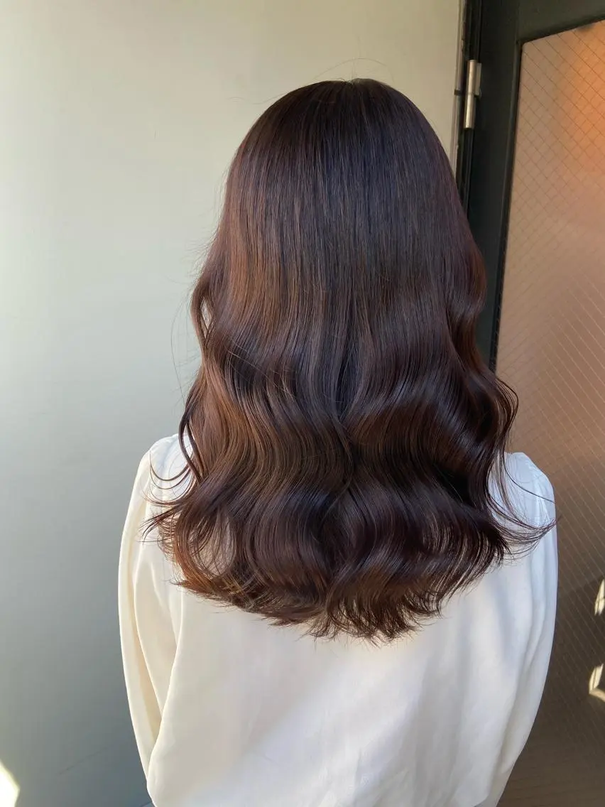 ロング カラー ヘアアレンジ 💖艶と似合わせ💖 カラーカット💖のヘアスタイル