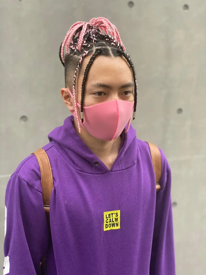 ミディアム カラー パーマ ヘアアレンジ メンズ キッズ ネイル マツエク・マツパ 中元 淳のヘアスタイル