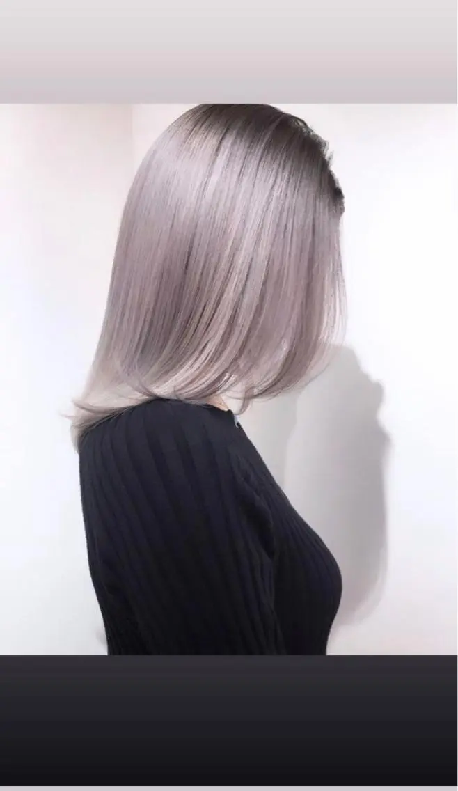 ショート カラー 阿見 大成のヘアスタイル