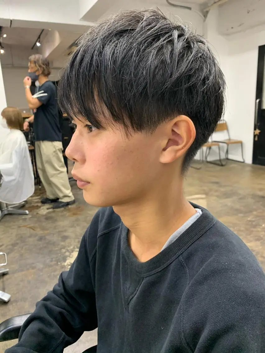 ショート メンズ メンズパーマ メンズ特化ryoのヘアスタイル