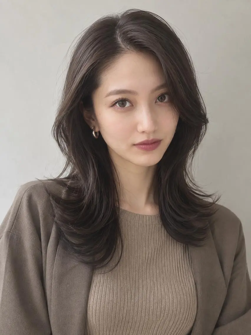 セミロング カラー ブリーチ ケアブリーチ 透明感カラー ダブルカラー イヤリングカラー カット ヘアカラー トリートメント ヘッドスパ "オトナ髪”/ LAKA TOCCAのヘアスタイル
