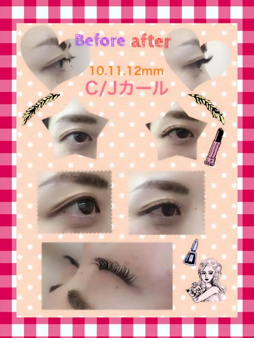 マツエク・マツパ Eyelash salon u'iのマツエク・マツパデザイン