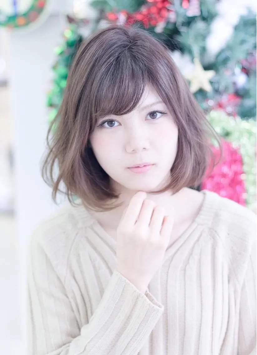 ミディアム カット ヘアカラー アルター森川 義則のヘアスタイル