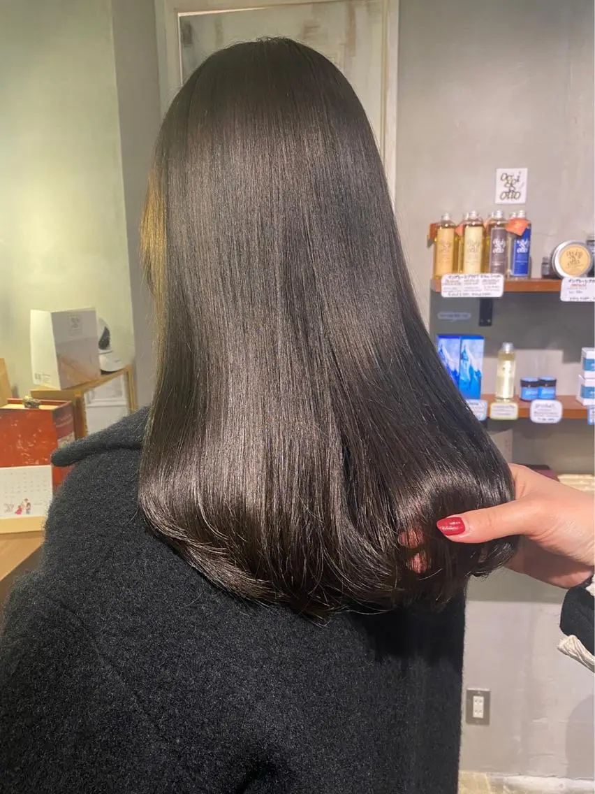 ロング カラー ヘアアレンジ 中村 彩乃のヘアスタイル