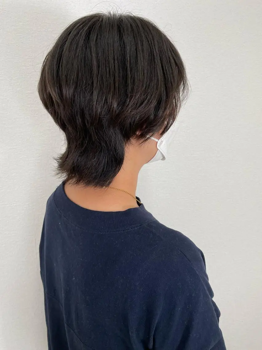 ショート ウルフカット 江口 将司のヘアスタイル