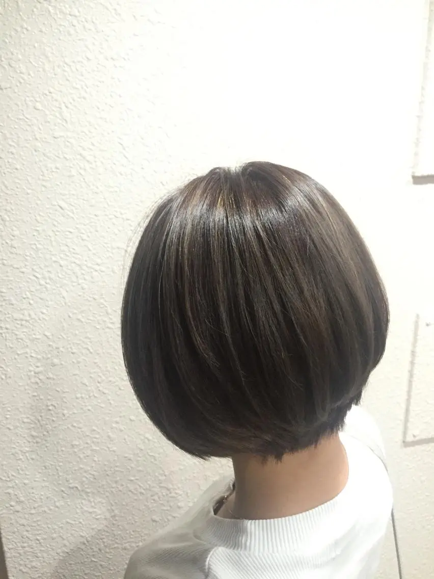 ショート カラー パーマ ヘアアレンジ メンズ キッズ ネイル マツエク・マツパ メンズハイライト ハイライトカラー ハイライト 新宿/髪質改善/ 美髪矯正✨浅江通友のヘアスタイル