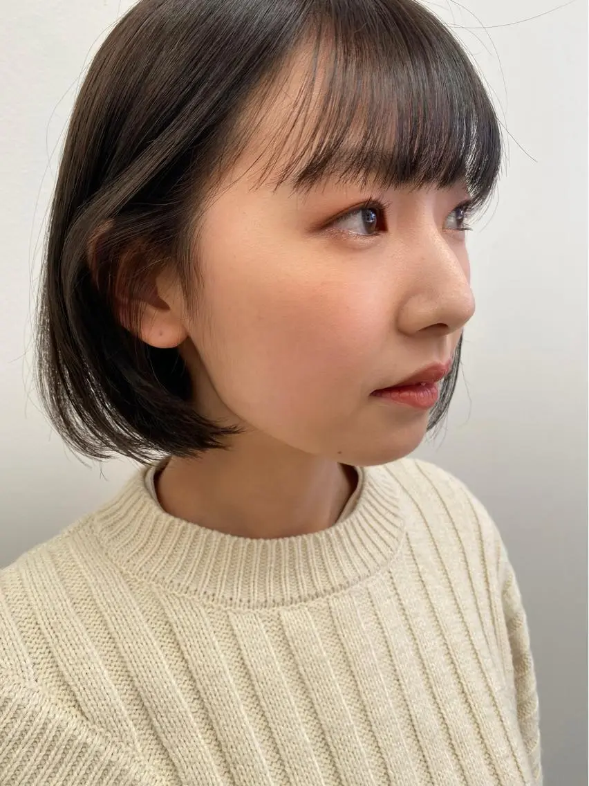ショート トリートメント カット トリートメント SHICENEケイ レイヤーカット🦋のヘアスタイル
