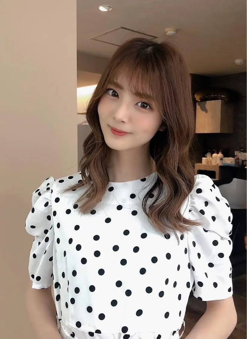 ミディアム カラー 髪質改善 makiuchiのヘアスタイル