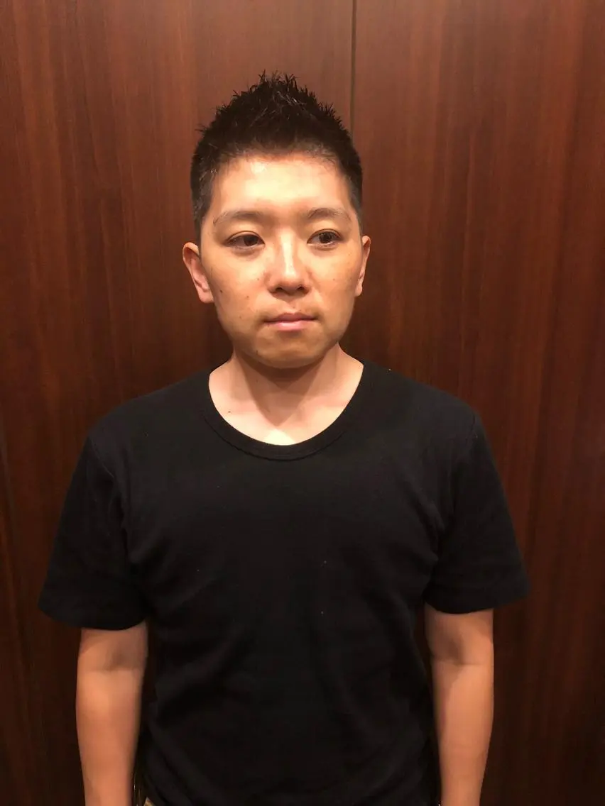 ショート メンズ 木村 りきのヘアスタイル
