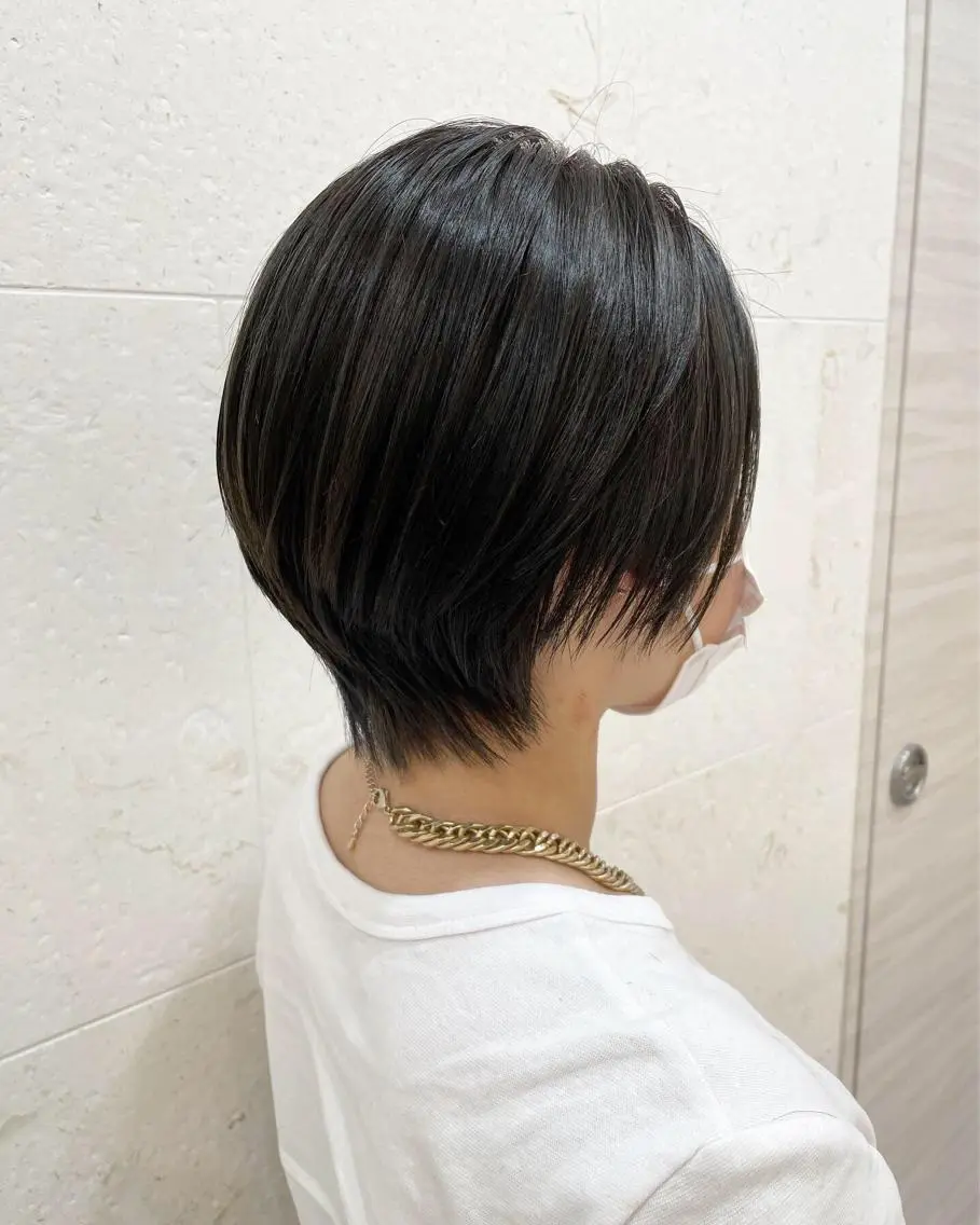 ショート ショートヘア カット 斉藤 貴也のヘアスタイル