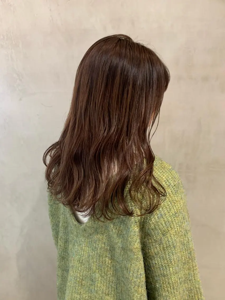 ロング カラー カット ヘアカラー トリートメント アンニュイヘア🪽 ayumiのヘアスタイル