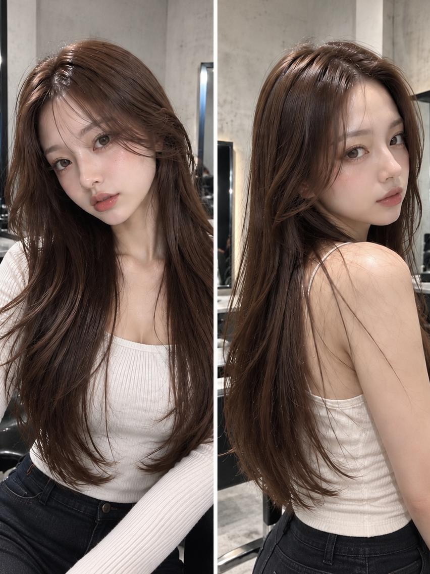 ロング 縮毛矯正 トリートメント 🧡縮毛矯正/心斎橋 /ブリーチ🧡楓樹のヘアスタイル