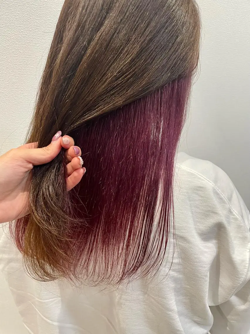 ロング ヘアカラー maki💖 レイヤー/髪質改善のヘアスタイル