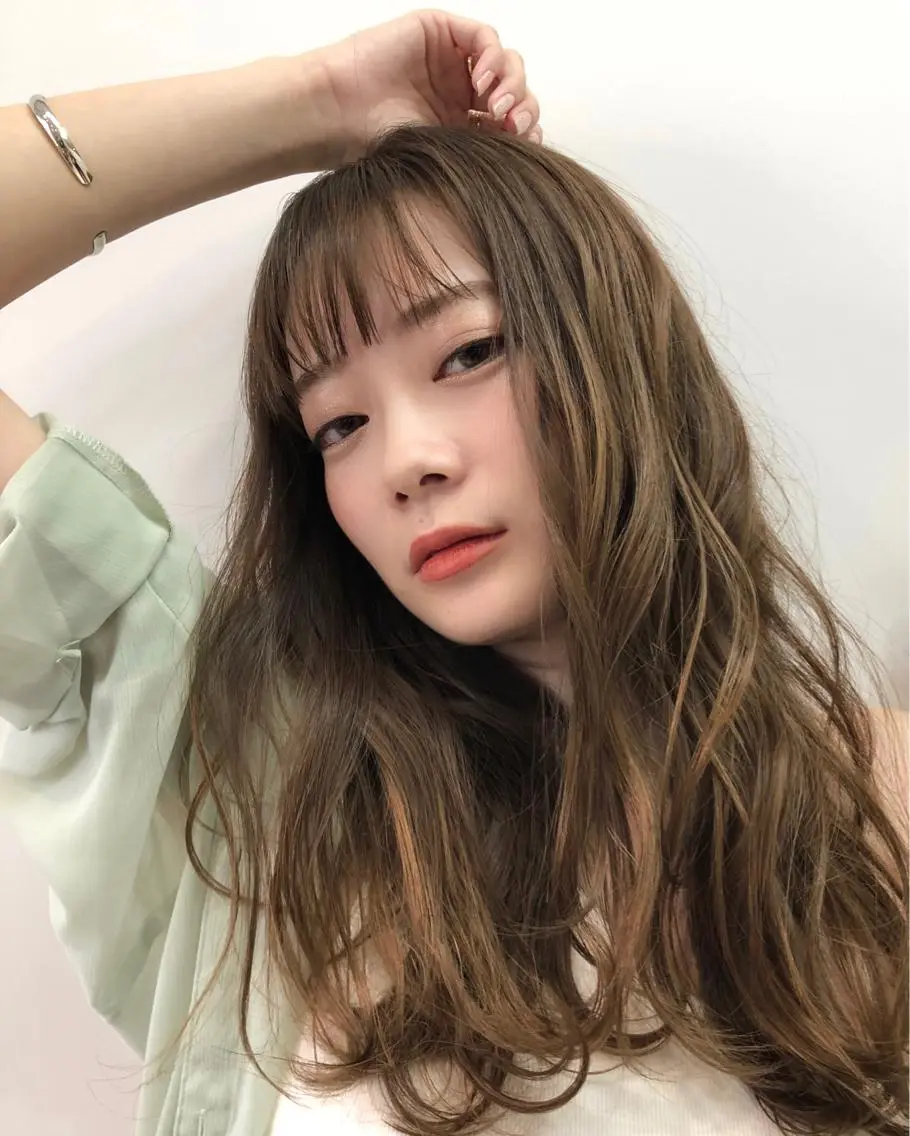 ロング 片山美穂 心斎橋・なんばのヘアスタイル