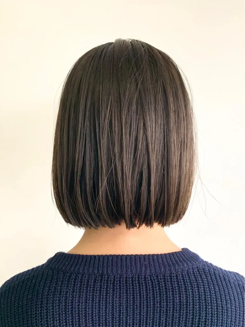 ショート カット トリートメント ヘアセット 🌿似合わせ透明感 カラー松本朋幸🌿のヘアスタイル