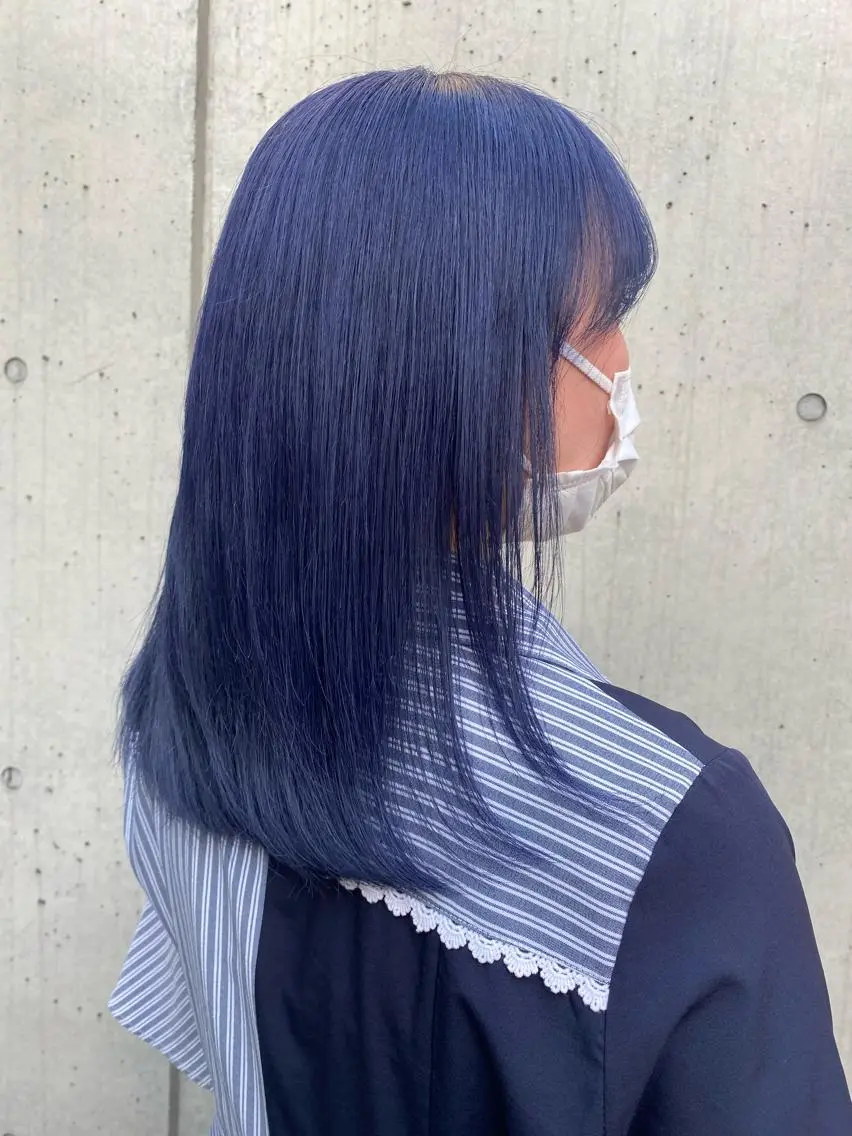 ロング カラー パーマ ヘアアレンジ メンズ アイブロウ MOE /Zina横浜2ndのヘアスタイル