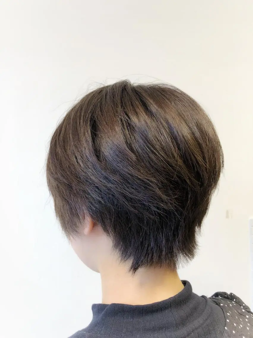 ショート ショートヘア 星 沙織のヘアスタイル