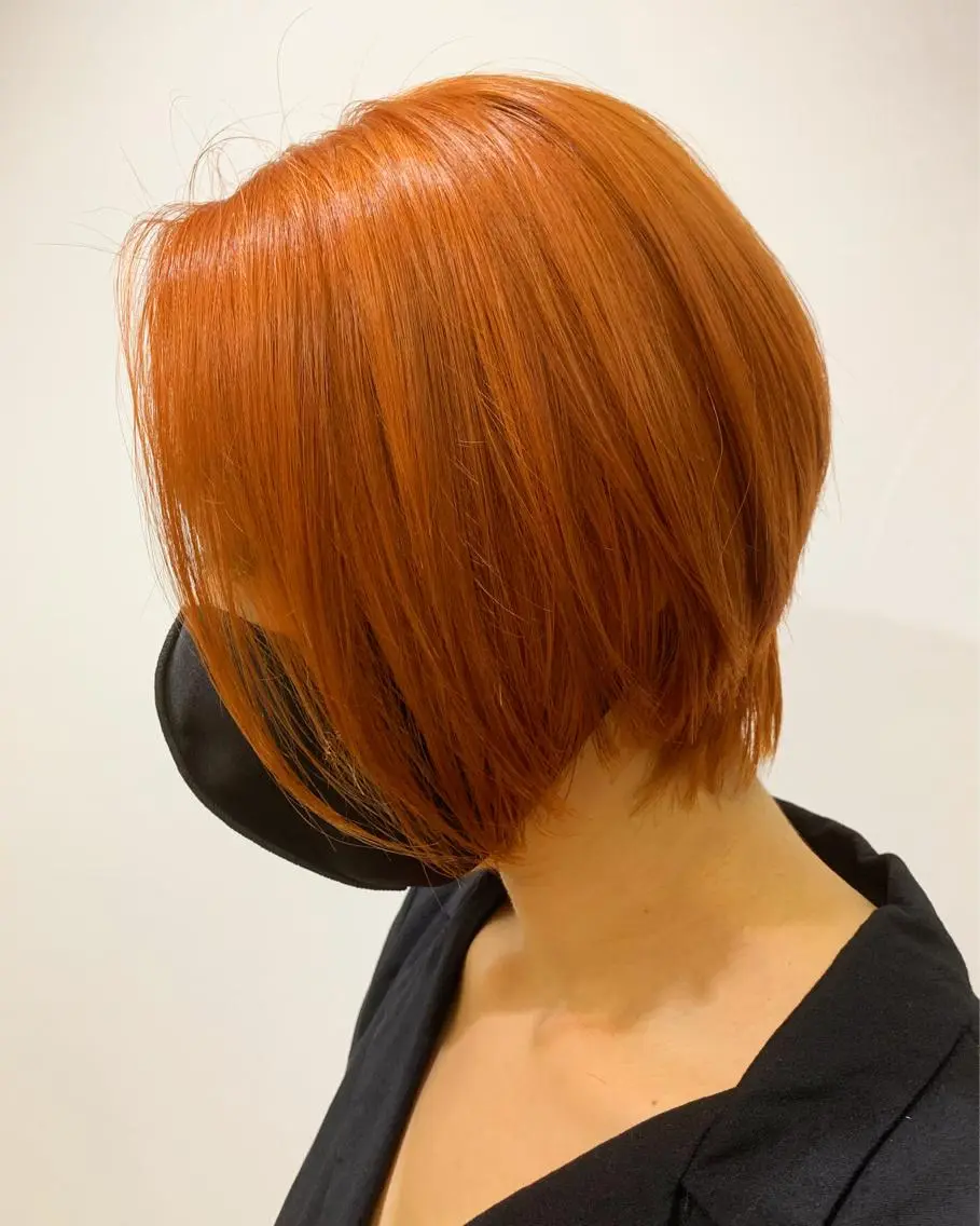 ショート カラー 薄田 珠美のヘアスタイル