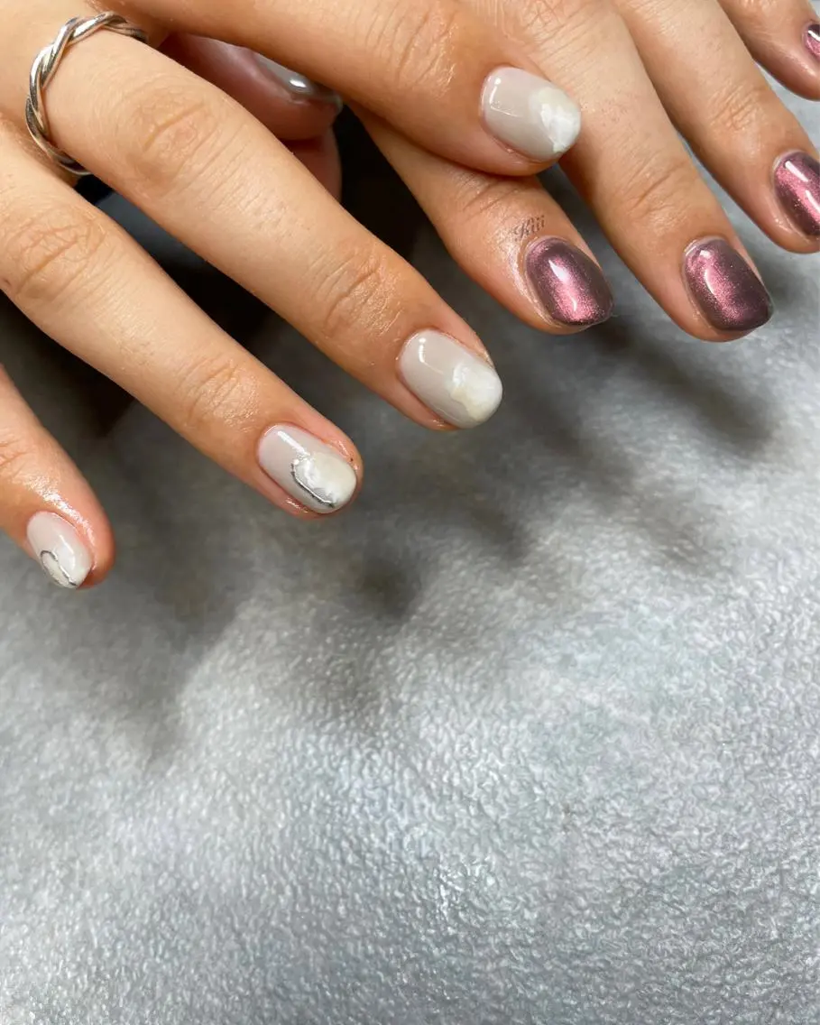 ネイル kiii.__ ✴︎*のネイルデザイン