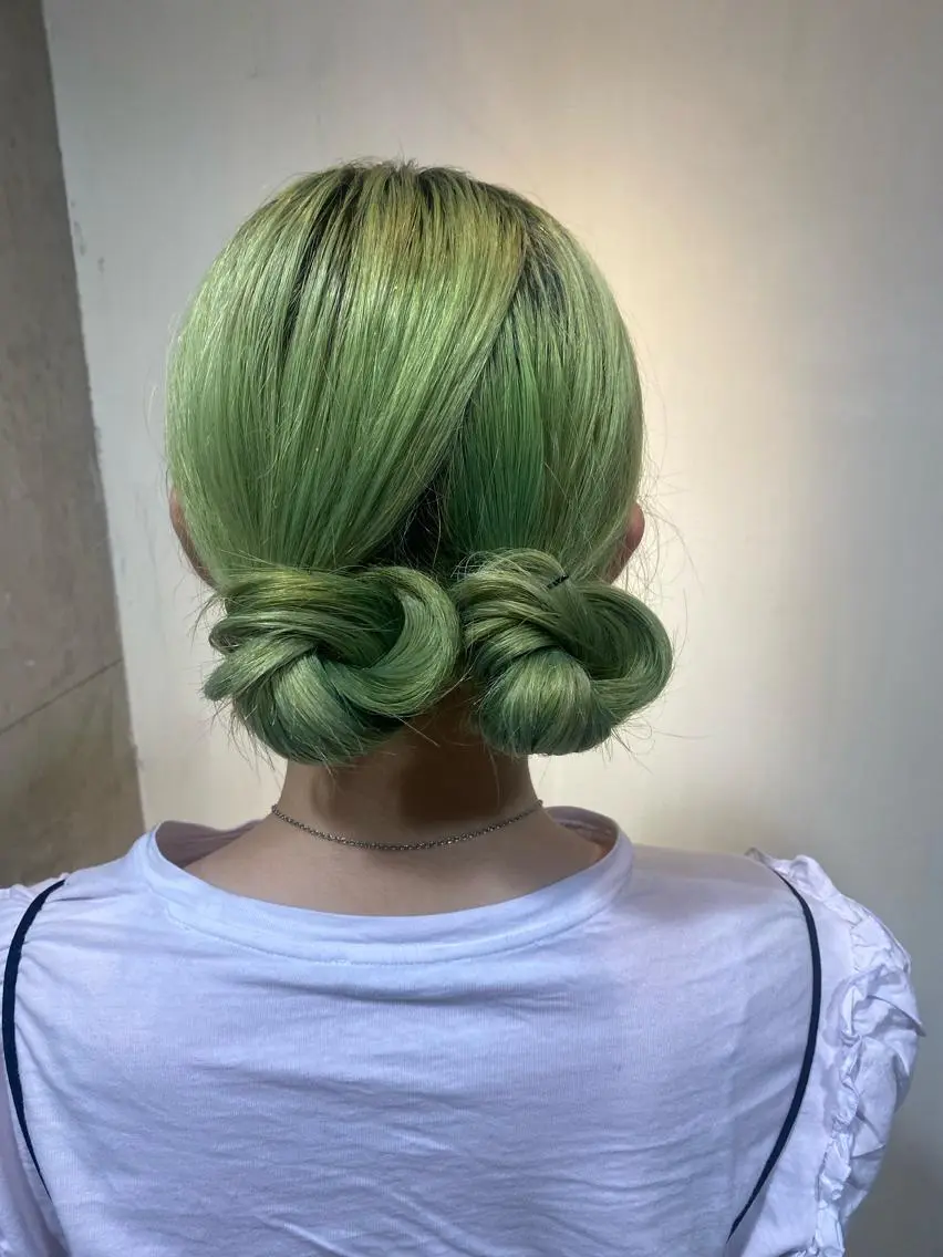 ヘアアレンジ ゆず .🎀のヘアスタイル