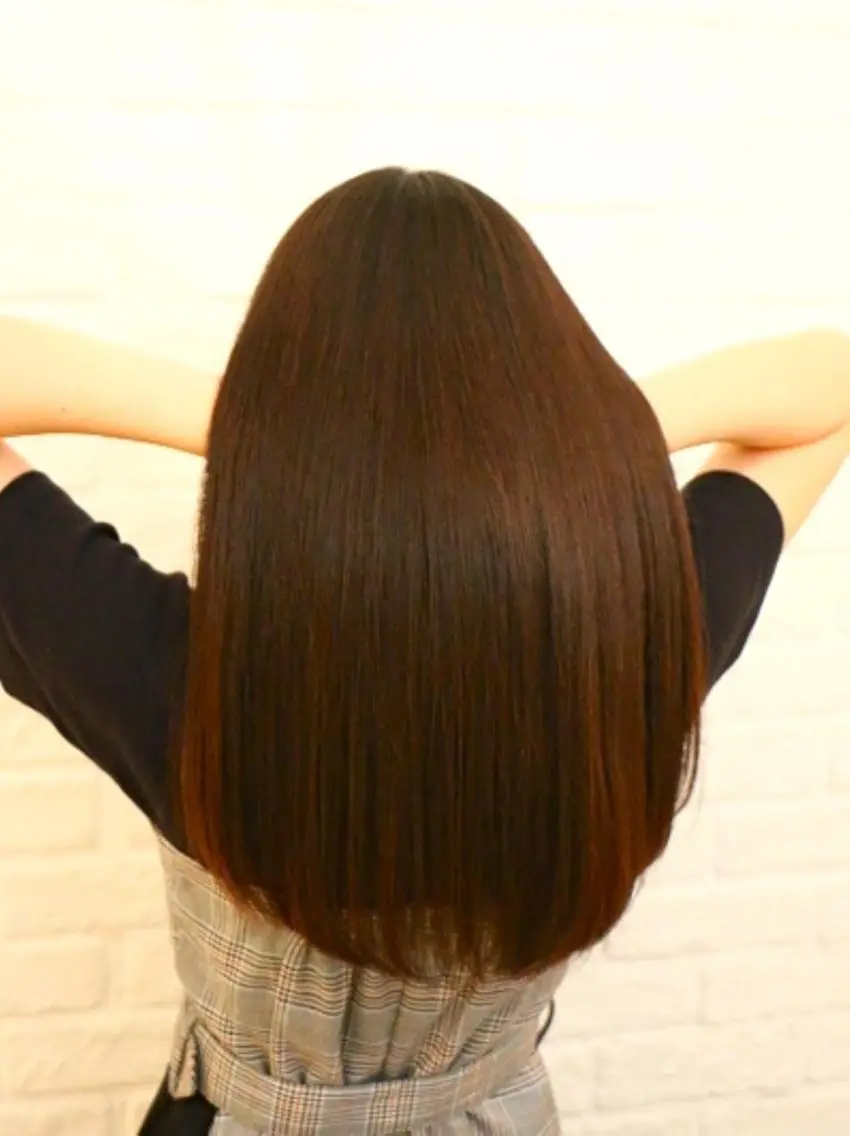 カラー RINA 🩵のヘアスタイル