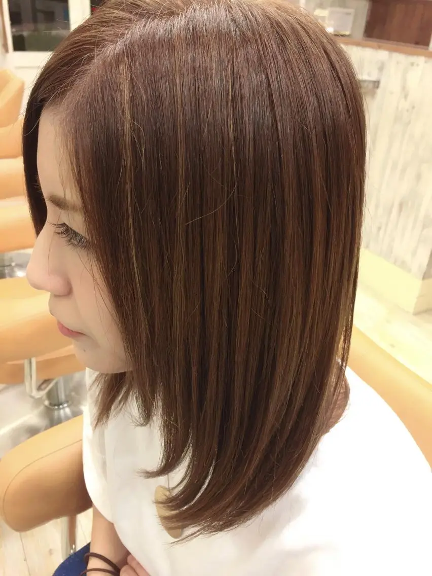 カラー ハイライトカラー 鈴木 悠のヘアスタイル
